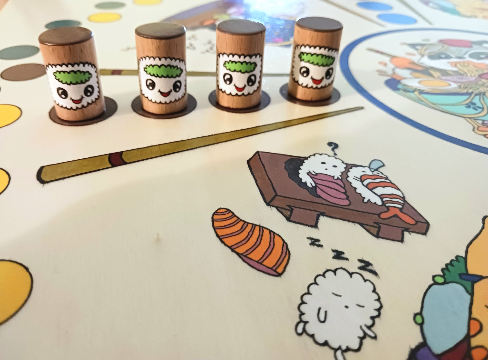 Tock Ramen sushis