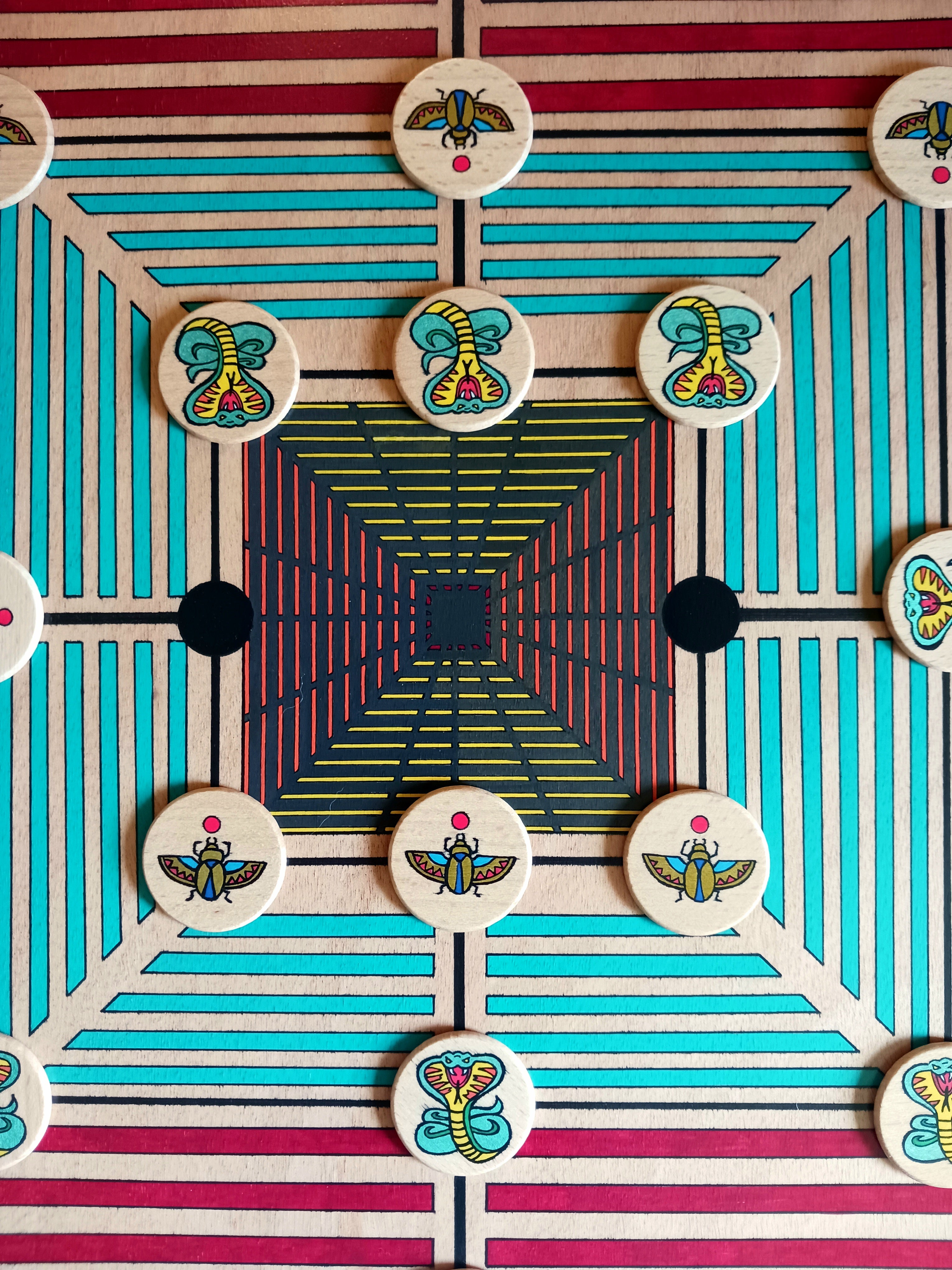 Jeu moulin Pyramide