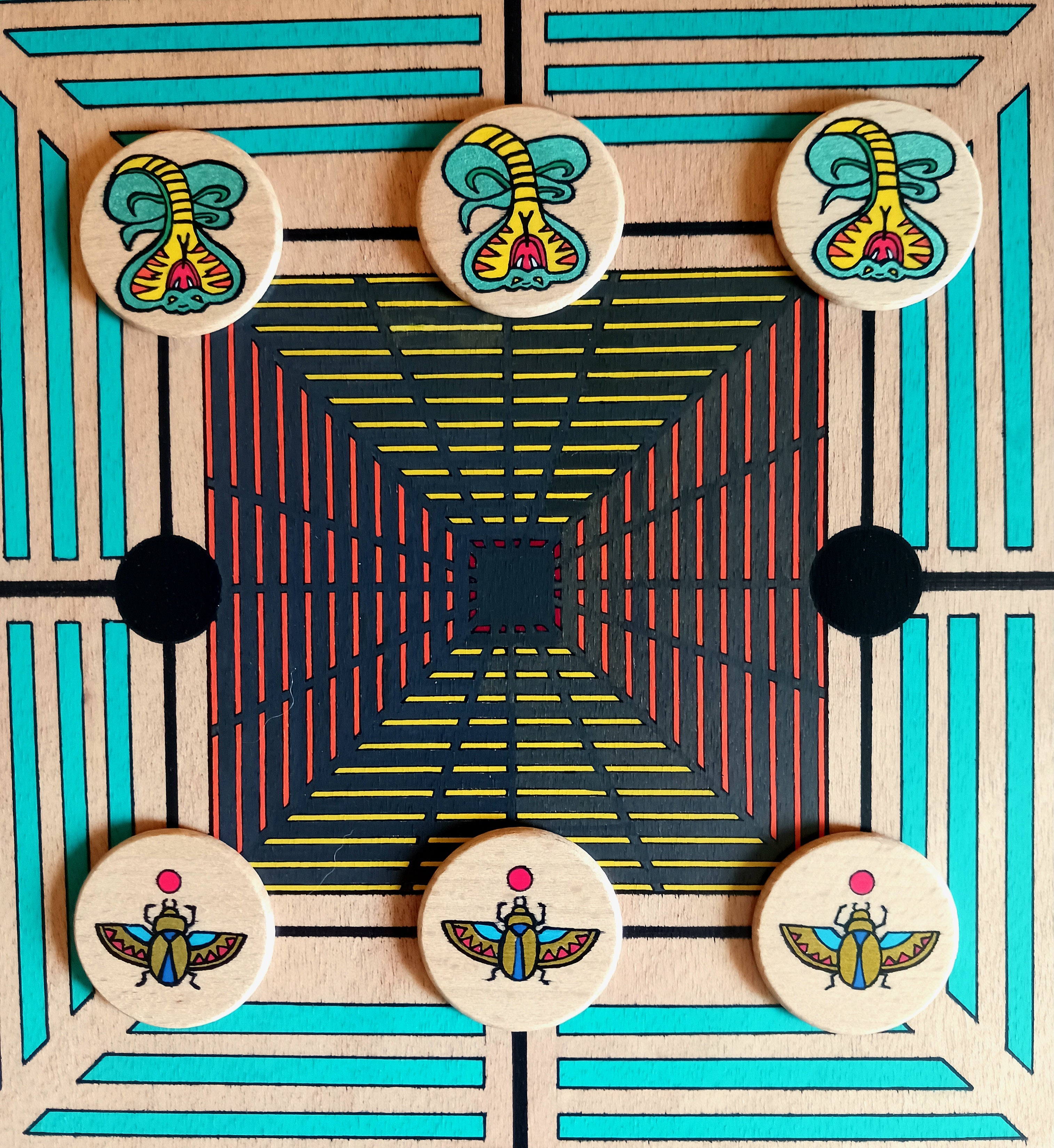 Jeu moulin Pyramide