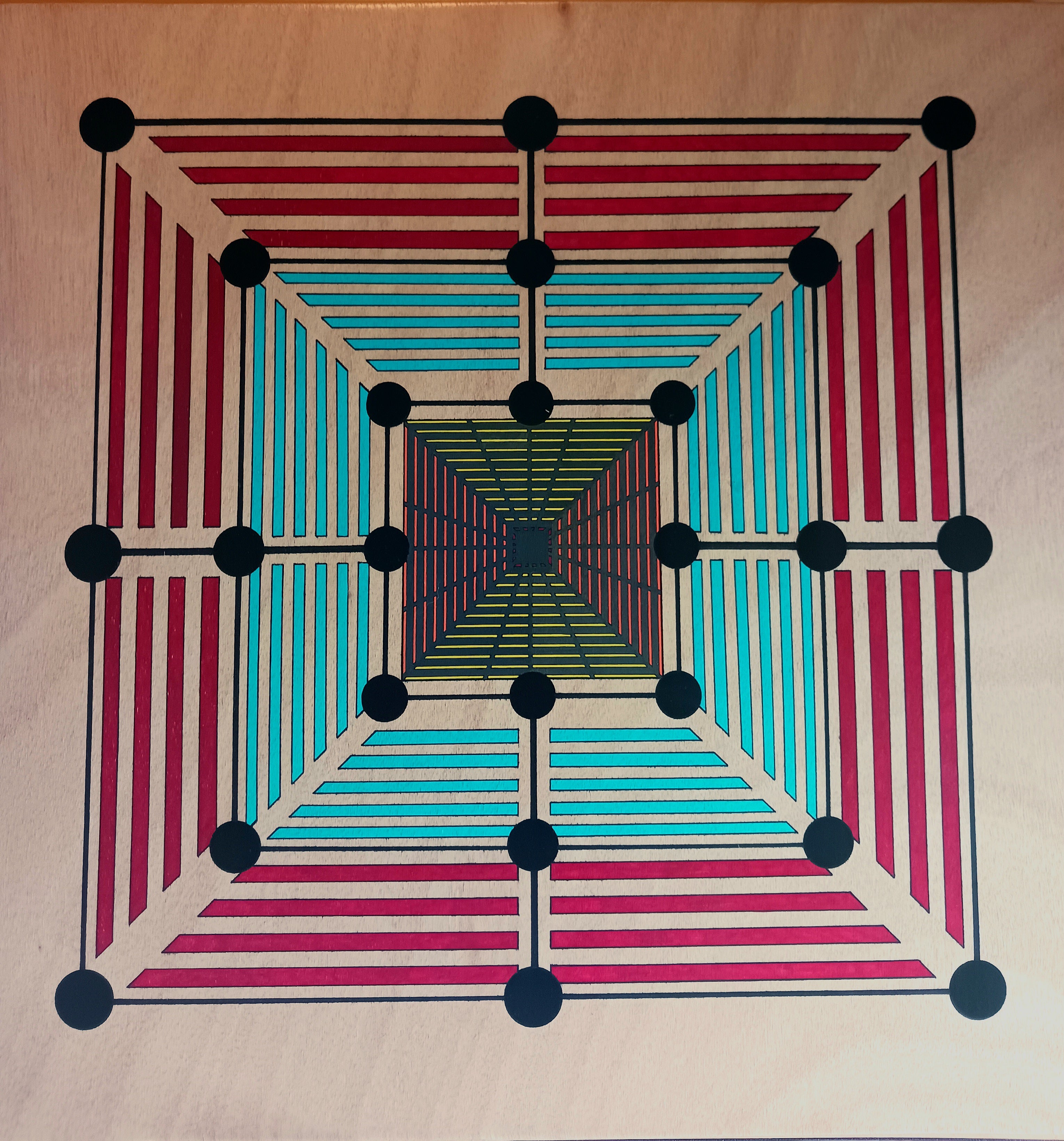 Jeu moulin Pyramide