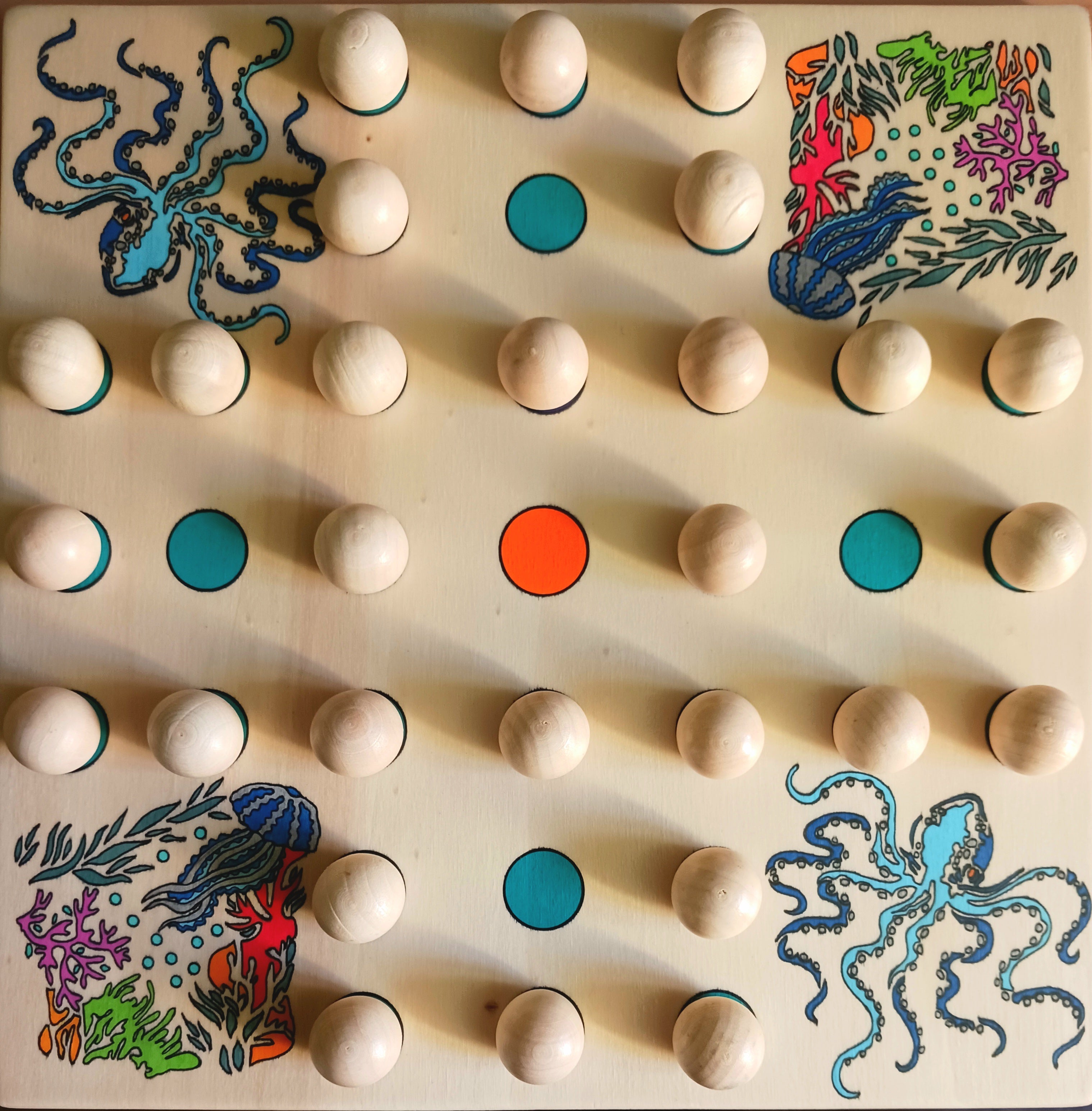 SOLITAIRE Méduse mer