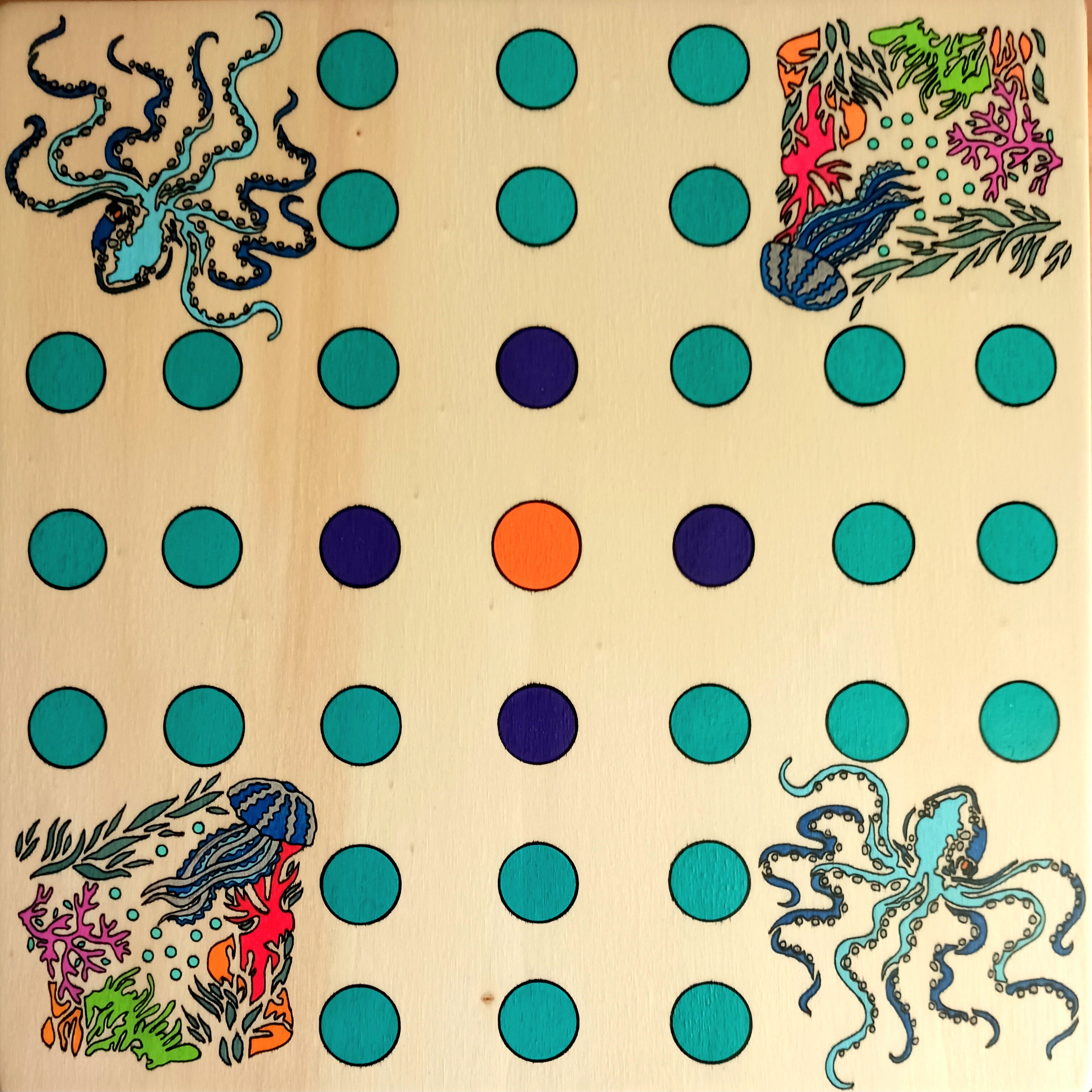 SOLITAIRE Méduse mer