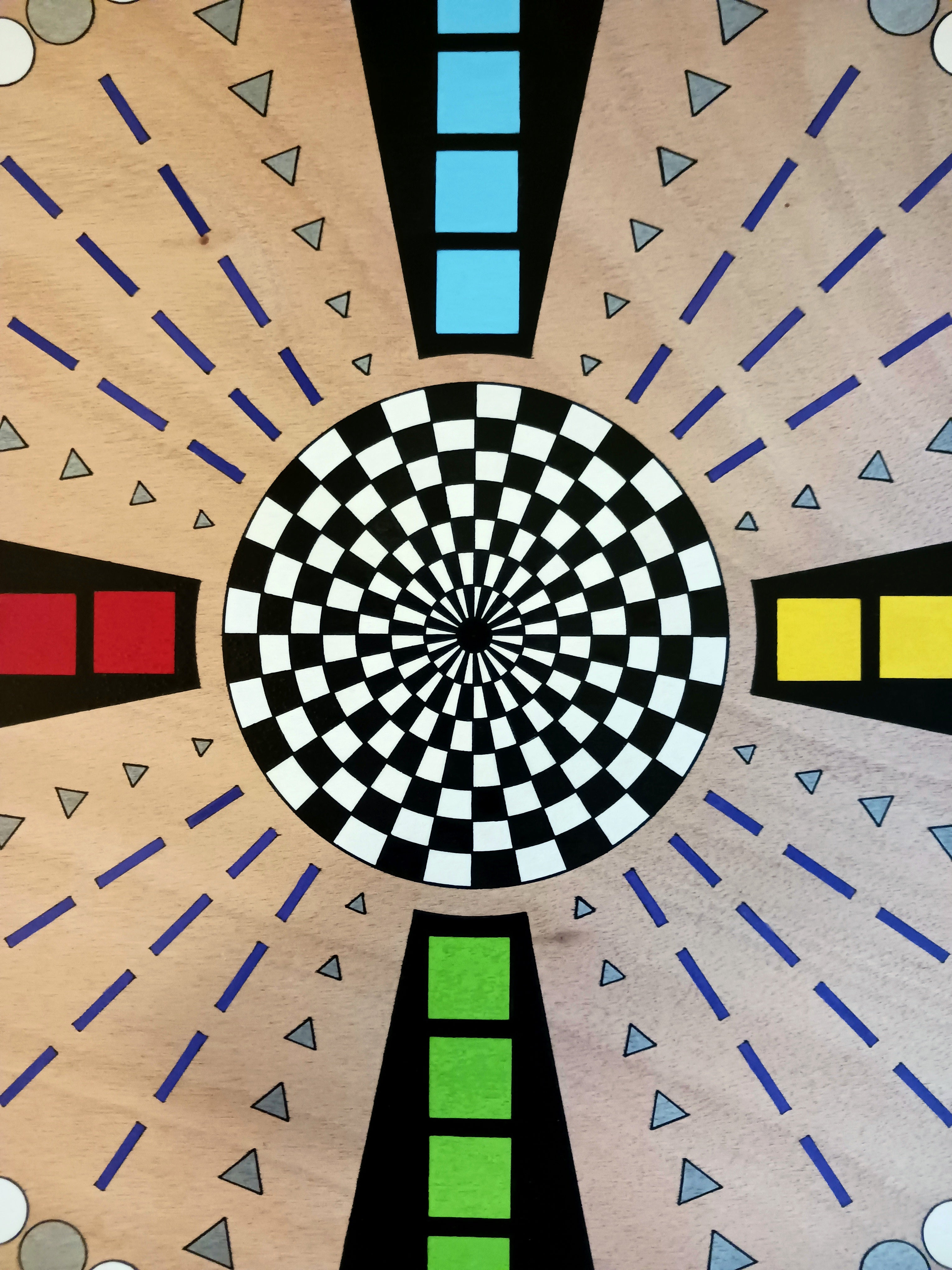 Tock Illusion d'optique géométrique